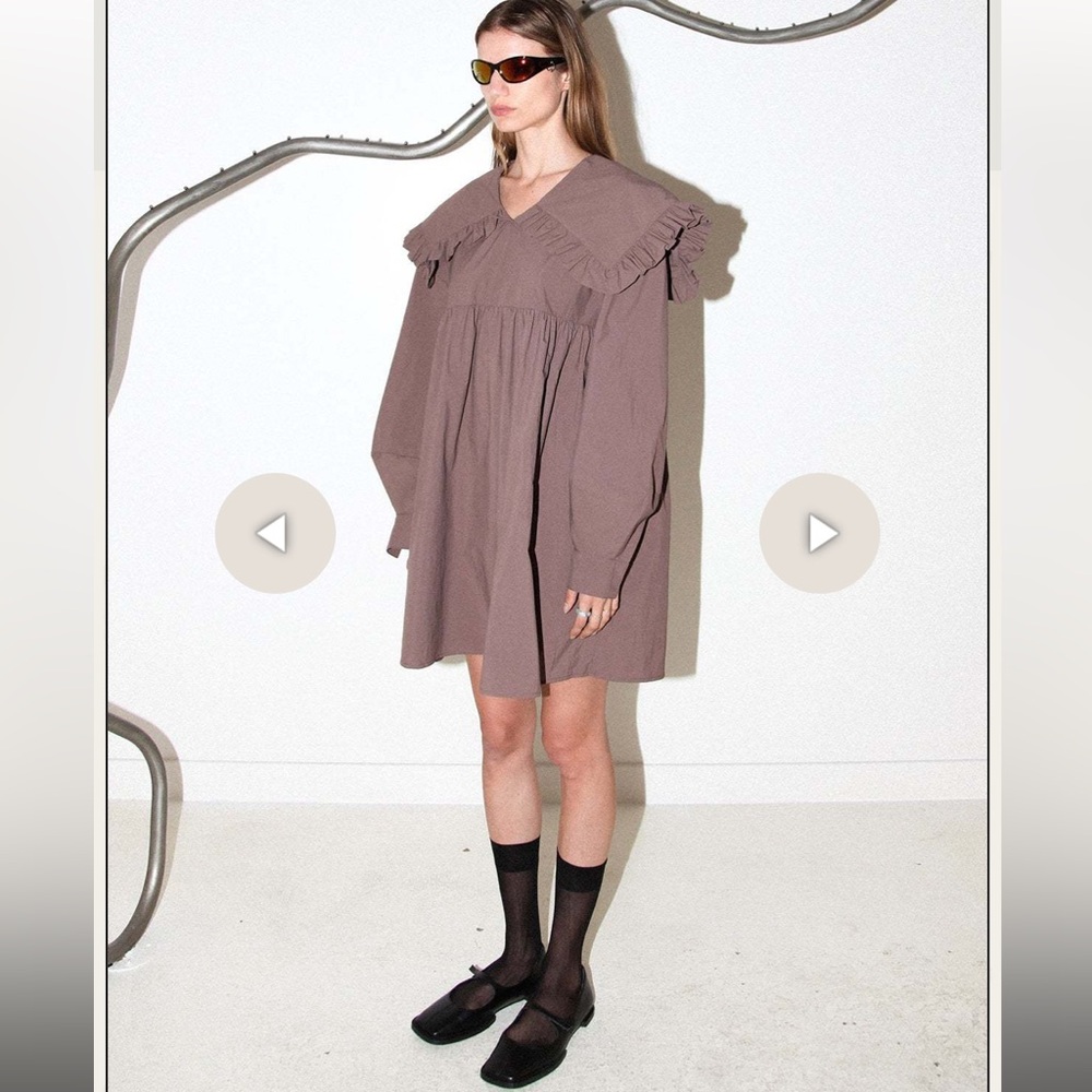💎BNWT💕KKCO MINI SAILIR DRESS IN OAK - Picture 4 of 9